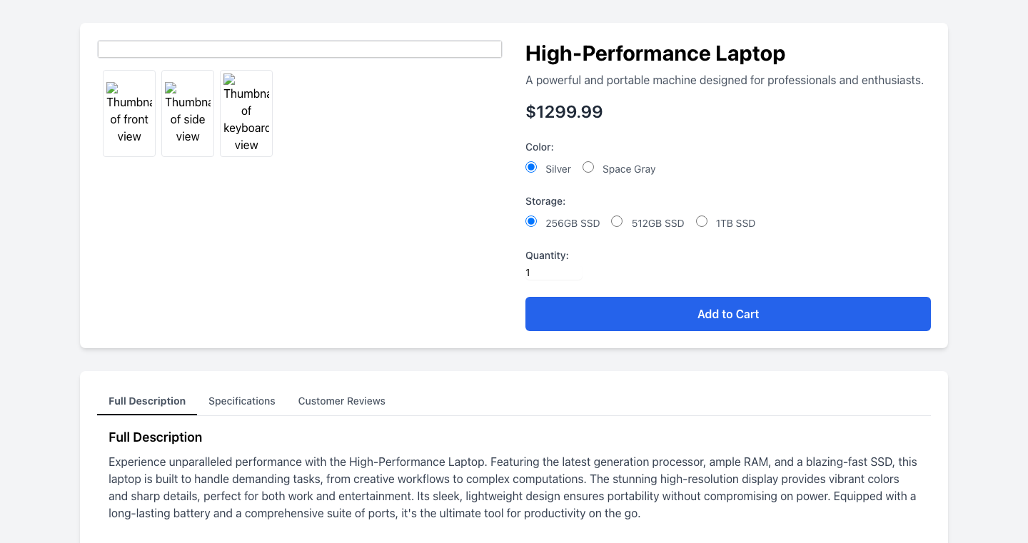 Desktop Screenshot of FPC004_ECommerce_Product_Page_With_Image_Zoom_and_Reviews