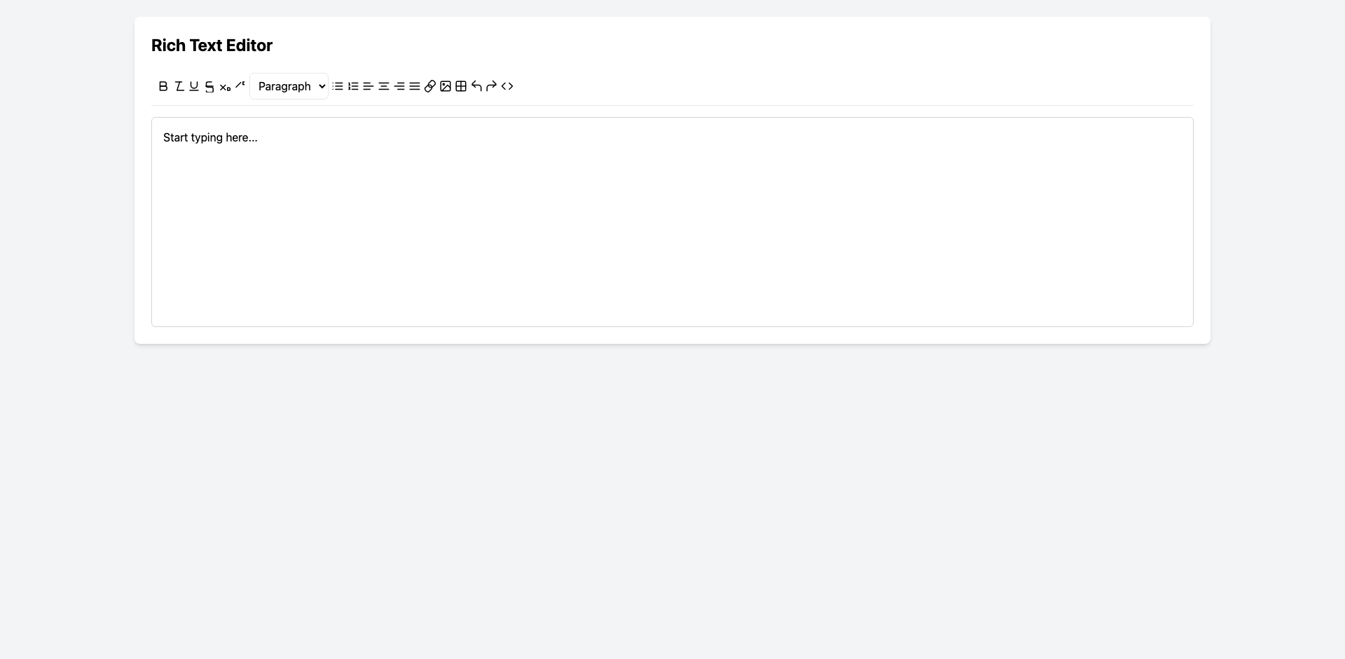 Desktop Screenshot of FPC010_WYSIWYG_Rich_Text_Editor_with_Image_Upload_and_Tables